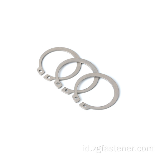 DIN471 Cincin penahan stainless steel untuk poros (eksternal) Circlip